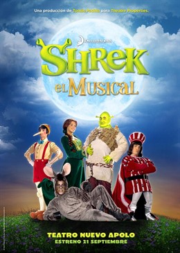 Cartel De 'Shrek El Musical'