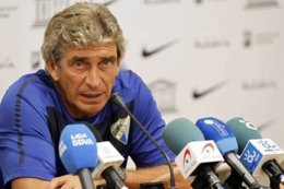 Manuel Pellegrini En Sala De Prensa