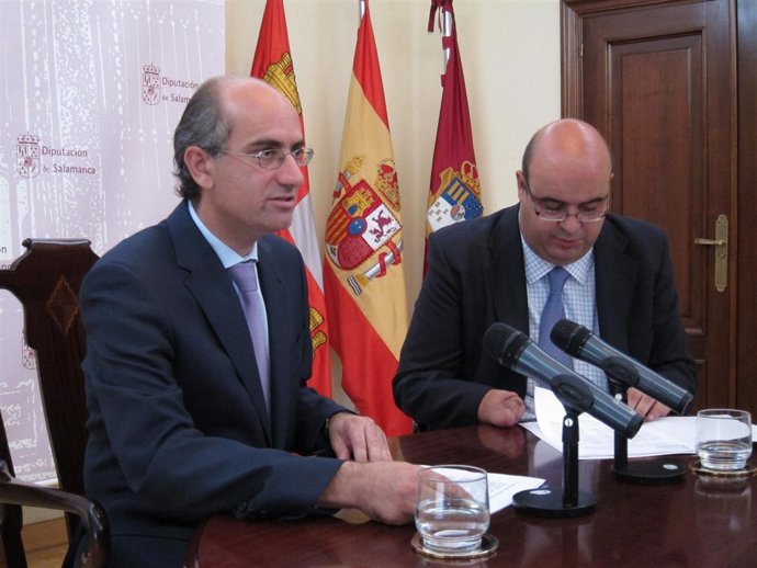 El Presidente Y El Vicepresidente De La Diputación De Salamanca