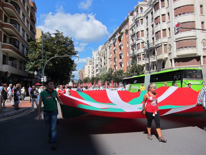 Manifestación En Bilbao