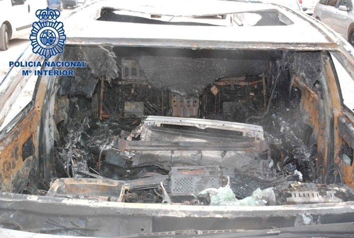 Estado En Que Quedó El Coche Tras El Incendio