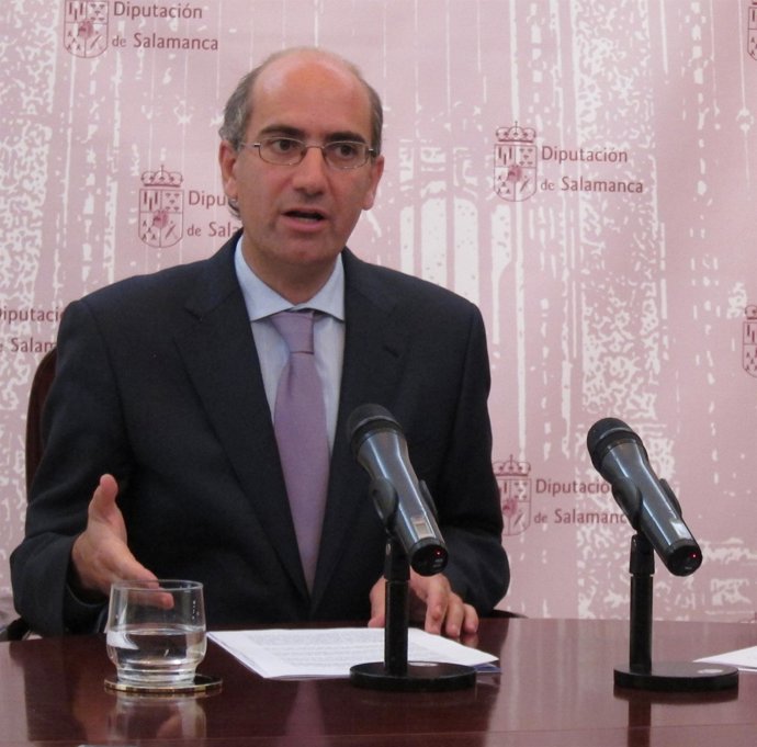 El Presidente De La Diputación, Javier Iglesias, Este Viernes En Rueda De Prensa