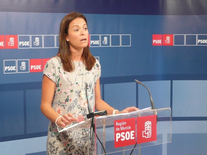 La Diputada Regional Socialista, María Del Carmen Moreno