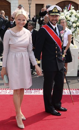 Haakon Y Mette Marit En Una Boda