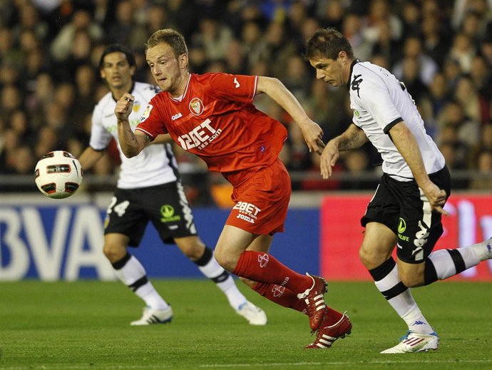 El sevilla contra el Valencia