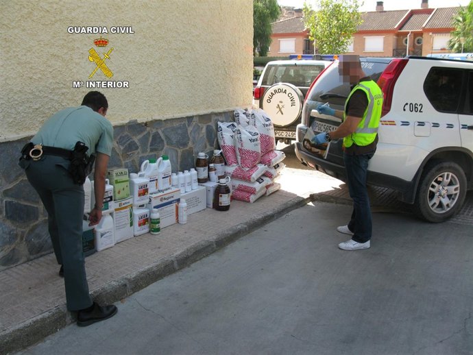 Efectos Incautados Por La Guardia Civil