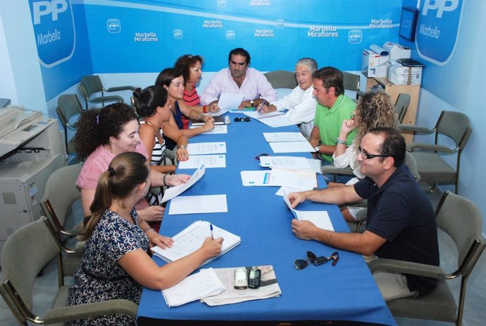 Reunión Electoral Del PP De Marbella