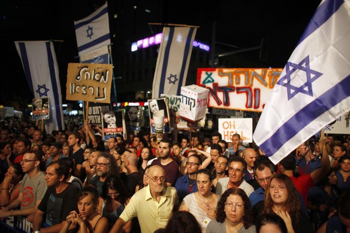 Manifestación En Israel Por La "Justicia Social"