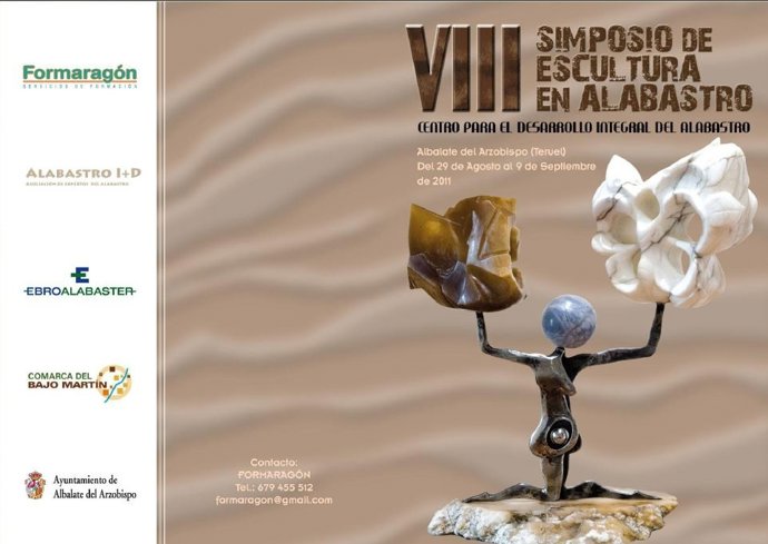 Cartel Del Simposio Y Obra Finalista En La Edición Anterior 