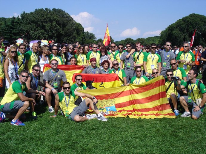 Delegación Aragonesa En Los Juegos Mundiales De Policía Y Bomberos 2011.