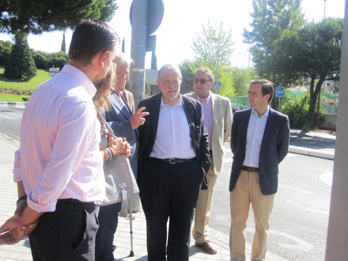 El Consejero De Transportes E Infraestructuras, Antonio Beteta