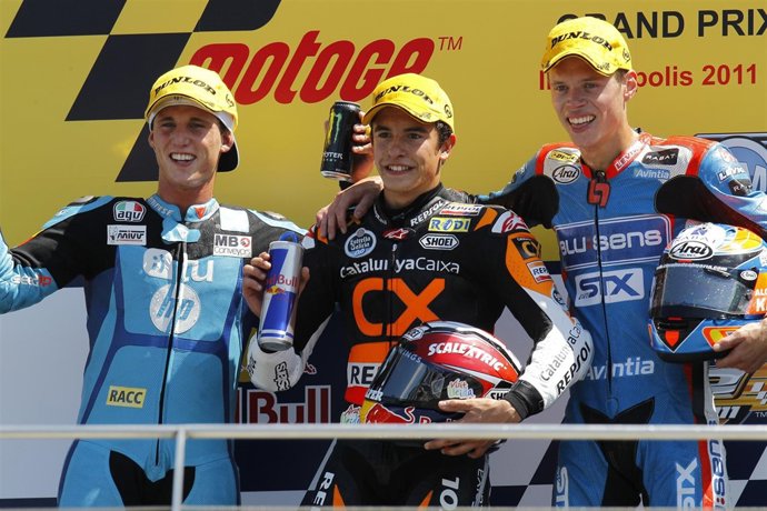 Pol Espargaró, Marc Márquez Y Esteve Rabat