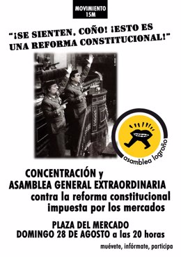 El 15M Protesta Por La Reforma Constitucional