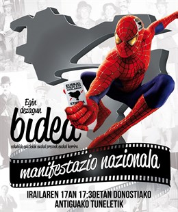 Cartel De La Manifestación.