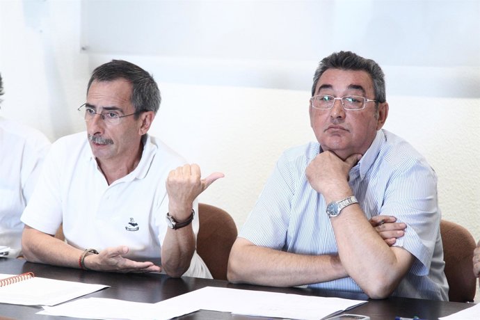 Ramón Górriz (CCOO) Y Toni Ferrer (UGT)