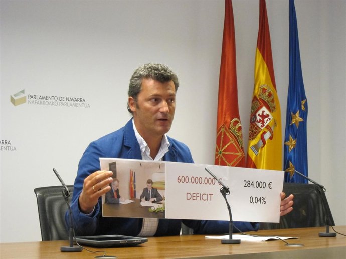 El Portavoz Del PPN, Santiago Cervera.