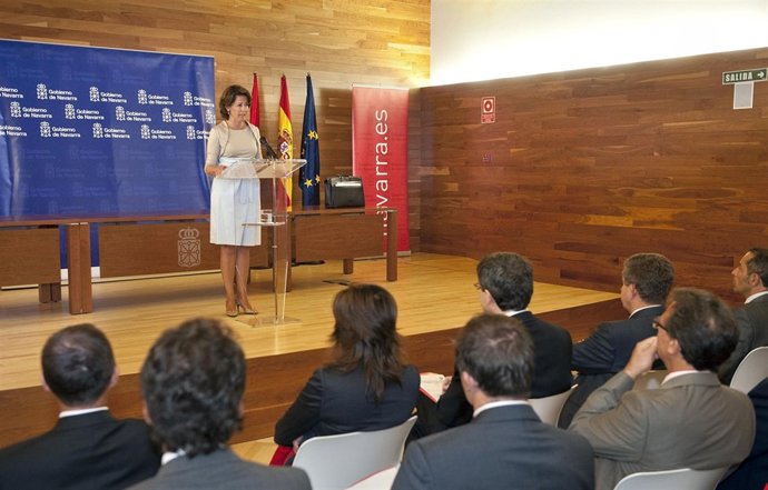 Barcina Se Dirige A Los Altos Cargos Del Gobierno De Navarra