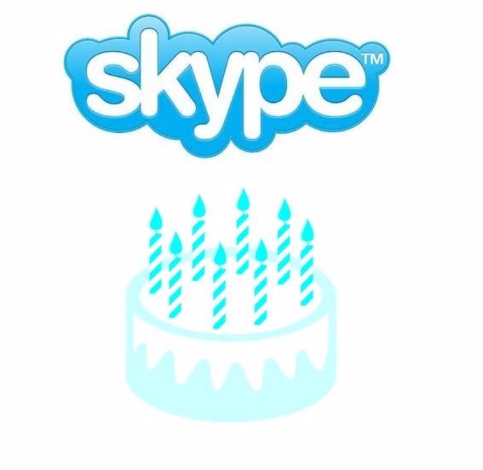 Skype Aniversario Videollamadas Por Skype 