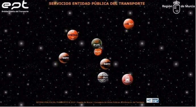 La Entidad Pública Del Transporte Crea Un Portal Web Que Aglutina Sus Servicios