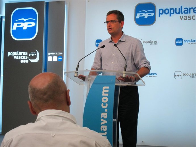 El Presidente Del Pp Vasco, Antonio Basagoiti