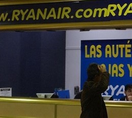 Mostrador Ryanair