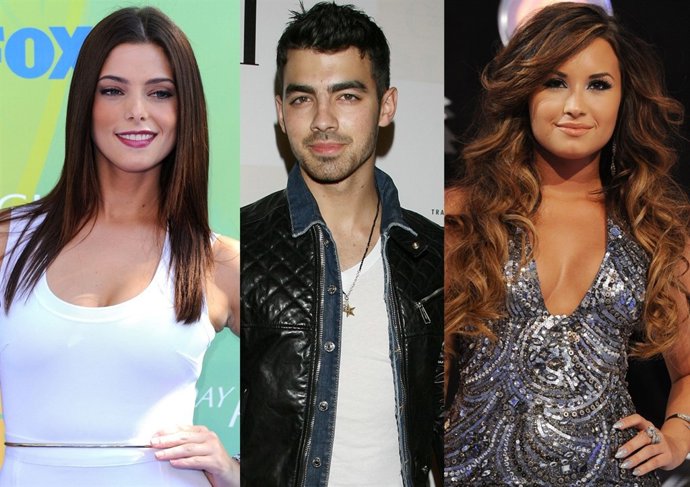 Montaje Ashley Greene, Joe Jonas Y Demi Lovato
