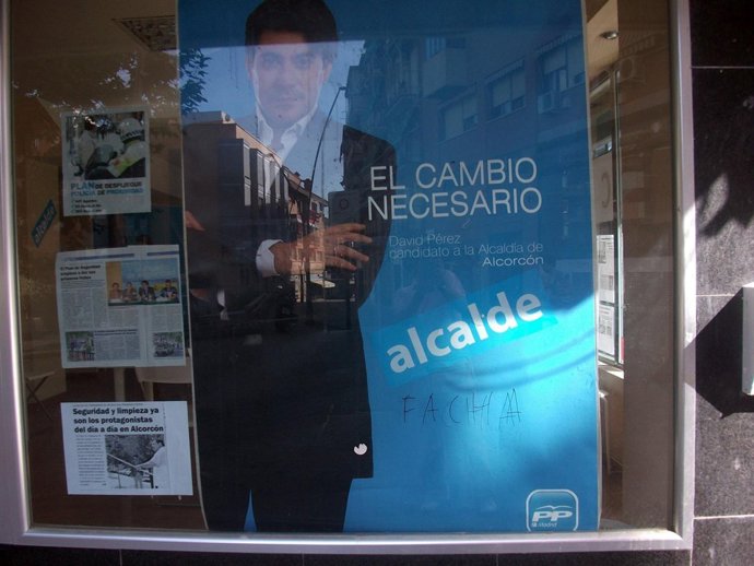 Pintada Contra David Pérez