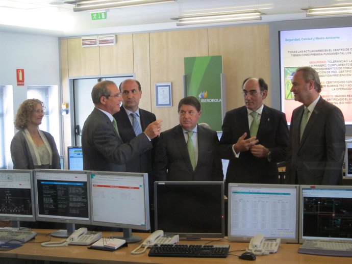 Verdeguer, Olivas, Galán Y Fabra En Su Visita Al COD  De Torrent