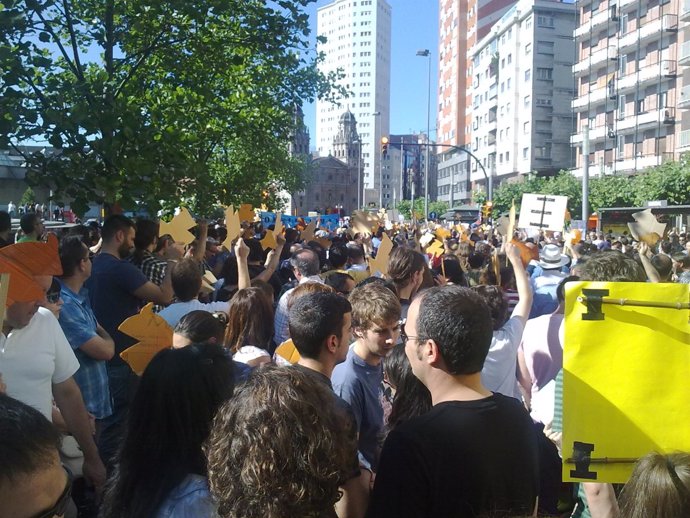 Manifestación Del 19 De Junio En Gijón