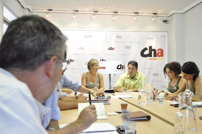 Imagen Del Consello Nazional De Chunta Aragonesista (CHA).