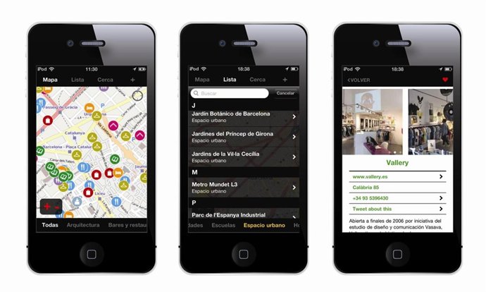 Aplicación Móvil 'Bcndesigntour'