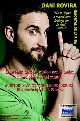 Dani Rovira Actuará En Logroño