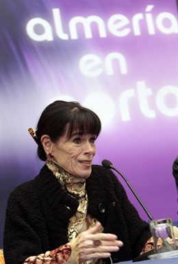 Geraldine Chaplin En El Festival De Cortometrajes De Almería 2008