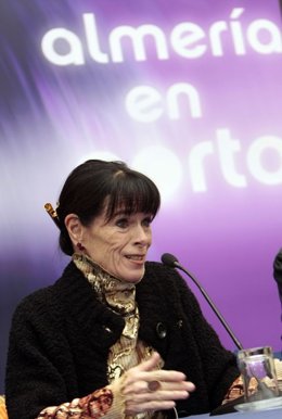 Geraldine Chaplin En El Festival De Cortometrajes De Almería 2008