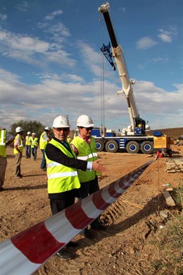 El Presidente De Adif Supervisa Los Avances En El Proyecto.