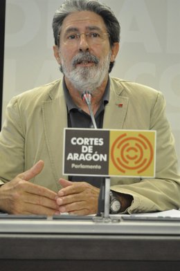 Adolfo Barrena, Portavoz De IU En Las Cortes De Aragón