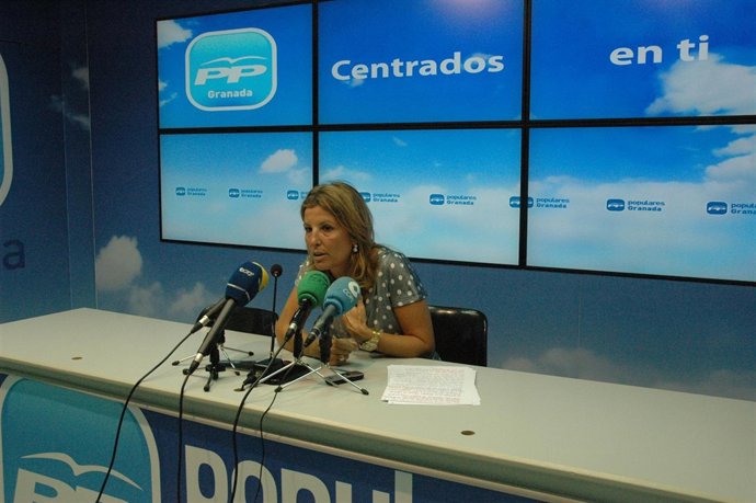 LA PARLAMENTARIA ANDALUZA DEL PP EVA MARTÍN
