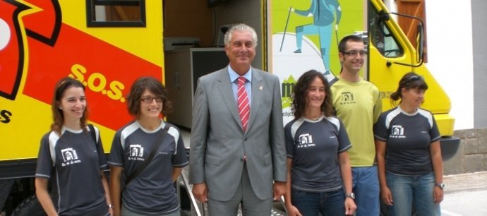 Antonio Suárez, Consejero De Política Territorial, En Montañas Seguras