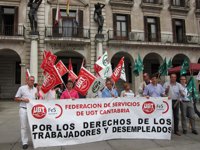 Los trabajadores de Liberbank proseguirán con las movilizaciones hasta que no se retiren los traslados