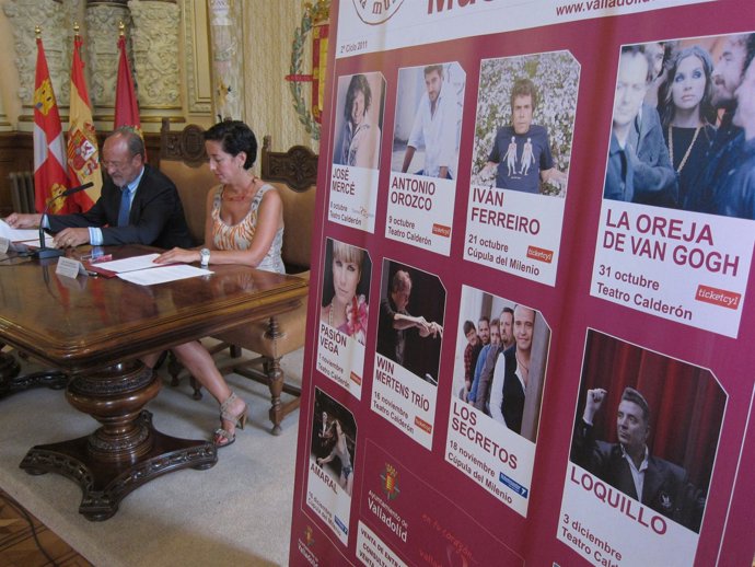 El Alcalde Y La Concejal De Cultura Presentan El Ciclo Valladolid Vive La Música