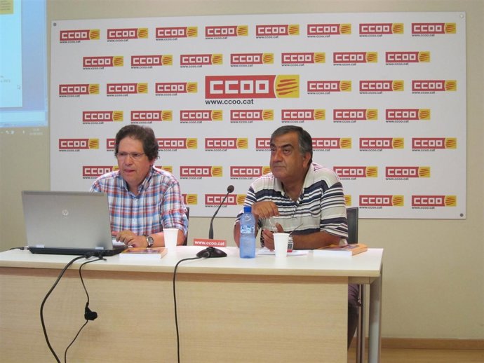 El Secretario De Inmigraciónd E CCOO De Catalunya, Ghassan Saliba