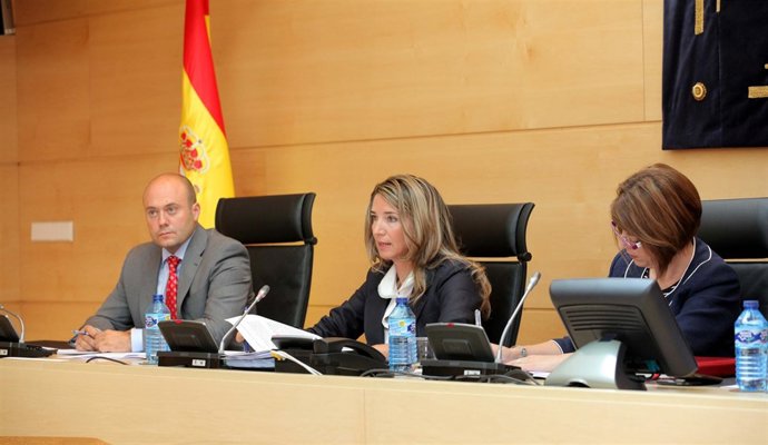 La Consejera De Cultura, Alicia García, En Su Comparecencia En Las Cortes