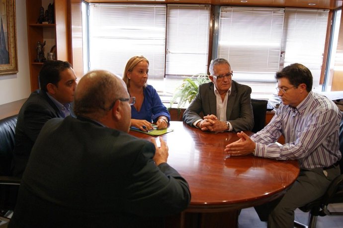 Alcalde De Lorca Reunido Con Miembros Medett