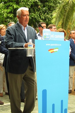 Javier Arenas, Hoy En Mairena Del Aljarafe