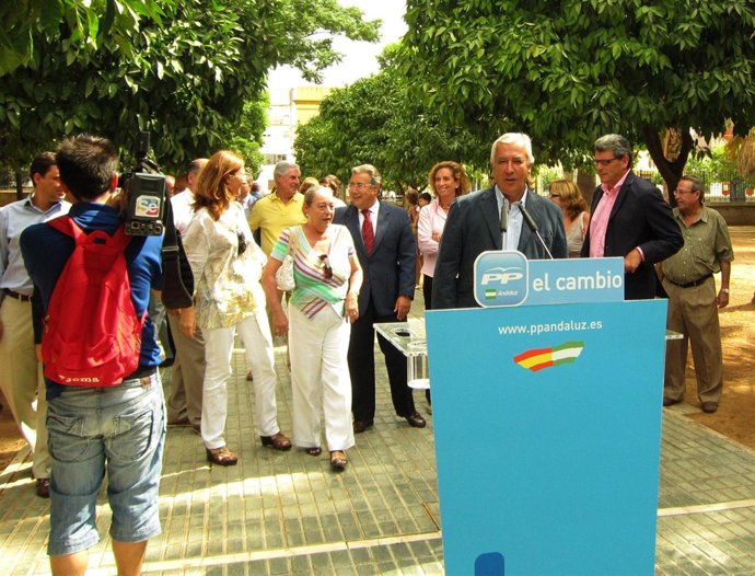 Javier Arenas, Hoy En Mairena Del Aljarafe