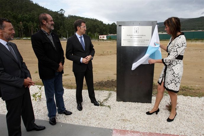 Alberto Núñez Feijóo Inaugura El Parque Empresarial De Landrove