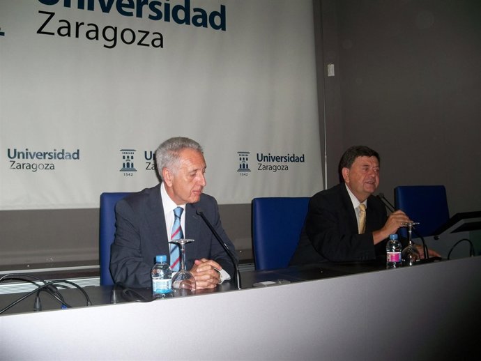 Lobón Y López Se Han Reunido Para Sentar Las Bases De Investigación En La UZ