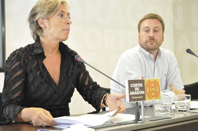 Nieves Ibeas Y José Luis Soro (CHA)