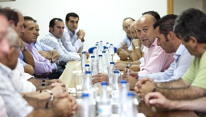 Reunión Del Presidente De La Diputación De Valladolid Con 15 Alcaldes