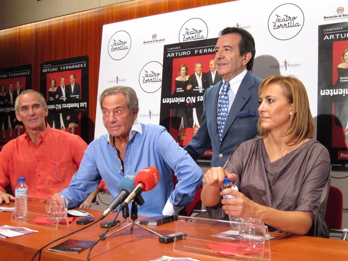 Arturo Fernández Presenta Su Última Comedia En Valladolid